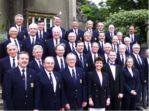 Choir photo
                  at Swansea University