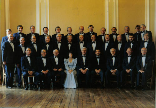 Photo of
                  choir at Coombe Cheshire home